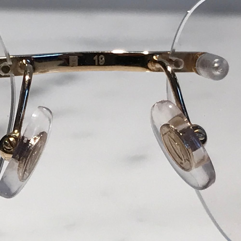 SOLD! Cartier Glasses Sunglasses C'decor Gold Tortoise - Picture 6 of 12